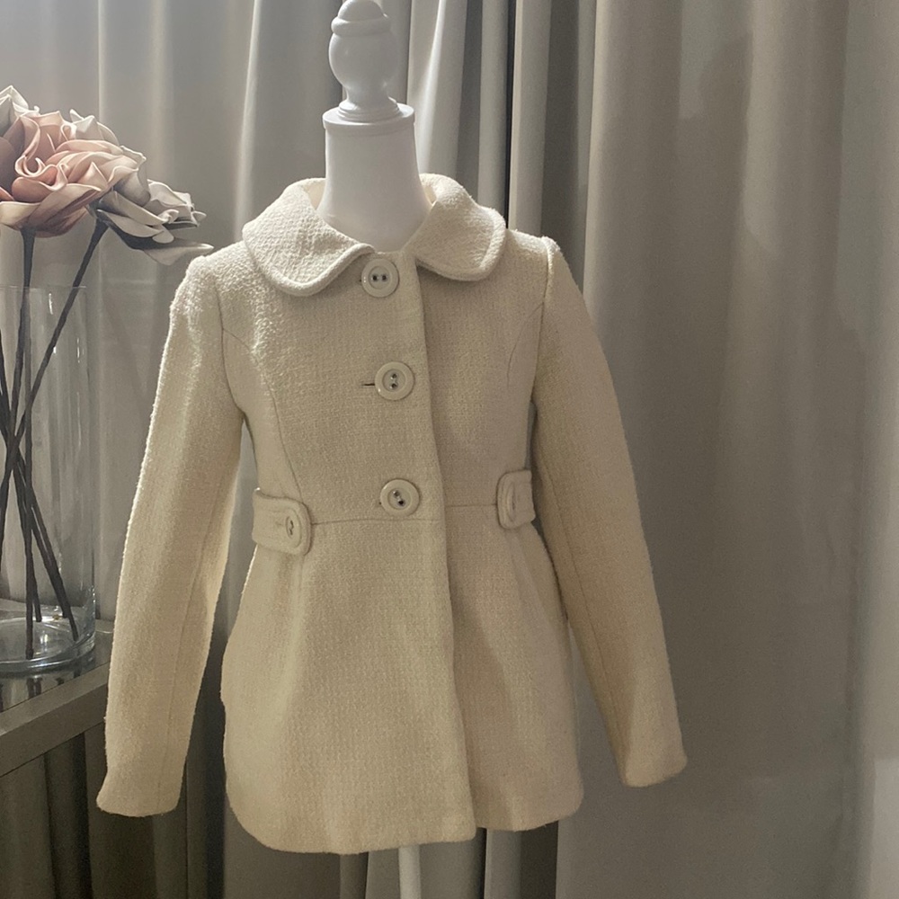 Tweed Babydoll coat